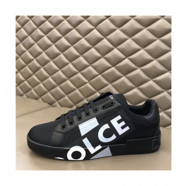 Dolce&Gabbana 2021 Men's Leatehr Sneakers,DGS0285 - 돌체앤가바나 2021 남성용 레더 스니커즈,Size(240