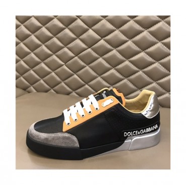 Dolce&Gabbana 2021 Men's Leatehr Sneakers,DGS0284 - 돌체앤가바나 2021 남성용 레더 스니커즈,Size(240