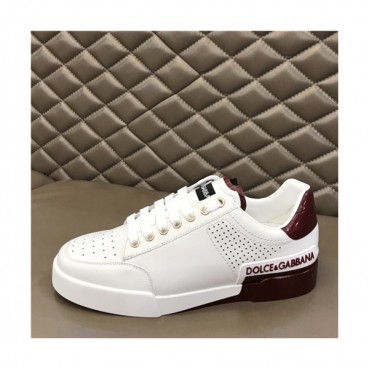Dolce&Gabbana 2021 Men's Leatehr Sneakers,DGS0282 - 돌체앤가바나 2021 남성용 레더 스니커즈,Size(240