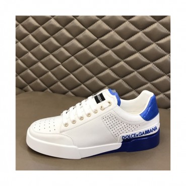 Dolce&Gabbana 2021 Men's Leatehr Sneakers,DGS0281 - 돌체앤가바나 2021 남성용 레더 스니커즈,Size(240