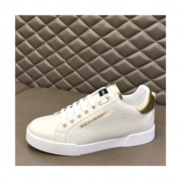 Dolce&Gabbana 2021 Men's Leatehr Sneakers,DGS0280 - 돌체앤가바나 2021 남성용 레더 스니커즈,Size(240