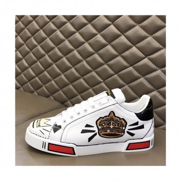 Dolce&Gabbana 2021 Men's Leatehr Sneakers,DGS0277 - 돌체앤가바나 2021 남성용 레더 스니커즈,Size(240