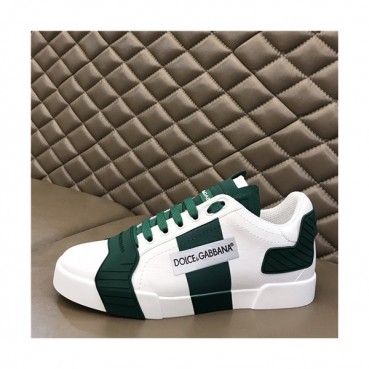 Dolce&Gabbana 2021 Men's Leatehr Sneakers,DGS0275 - 돌체앤가바나 2021 남성용 레더 스니커즈,Size(240