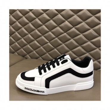 Dolce&Gabbana 2021 Men's Leatehr Sneakers,DGS0262 - 돌체앤가바나 2021 남성용 레더 스니커즈,Size(240