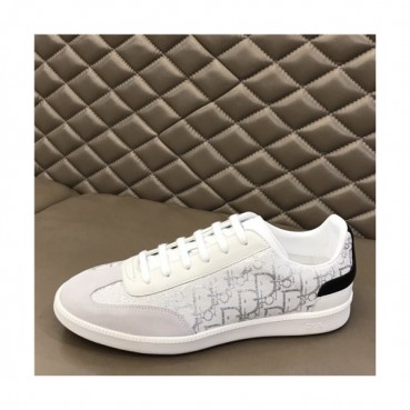 Dior 2021 Men's Leather Sneakers,DIOS0373 - 디올 2021 남성용 레더 스니커즈,Size(240