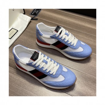 [매장판]Gucci 2021 Men's Leather Sneakers,GUCS1437 - 구찌 2021 남성용 레더 스니커즈,Size(240