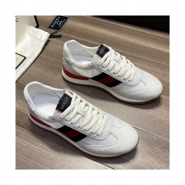[매장판]Gucci 2021 Men's Leather Sneakers,GUCS1436 - 구찌 2021 남성용 레더 스니커즈,Size(240