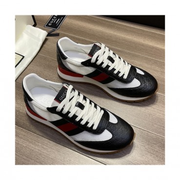 [매장판]Gucci 2021 Men's Leather Sneakers,GUCS1435 - 구찌 2021 남성용 레더 스니커즈,Size(240