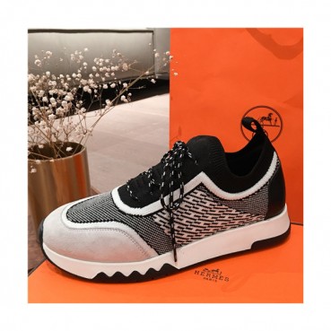 Hermes 2021 Men's Flyknit Sneakers,HERS0437 - 에르메스 2021 남성용 플라이니트 스니커즈,Size(240