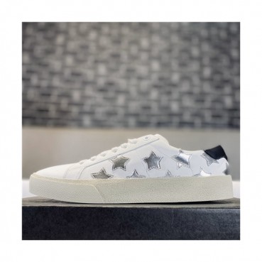[매장판]Saint Laurent 2021 Men's Leather Sneakers,SLS0103 - 입생로랑 2021 남성용 레더 스니커즈,Size(240