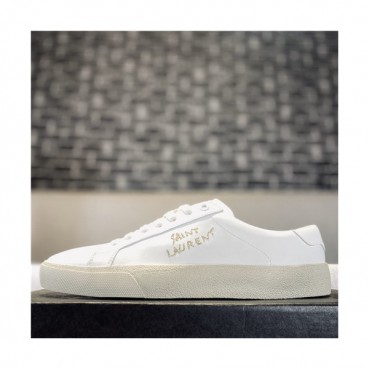 [매장판]Saint Laurent 2021 Men's Leather Sneakers,SLS0098 - 입생로랑 2021 남성용 레더 스니커즈,Size(240
