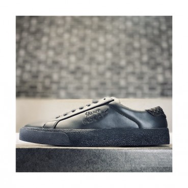 [매장판]Saint Laurent 2021 Men's Leather Sneakers,SLS0094 - 입생로랑 2021 남성용 레더 스니커즈,Size(240