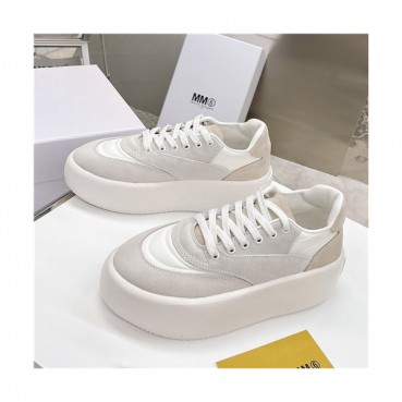 [귀여움 뿜뿜]Maison Margiela 2021 Women's Leather Sneakers,MMS0076 - 메종 마르지엘라 2021 여성용 레더 스니커즈,Size(225