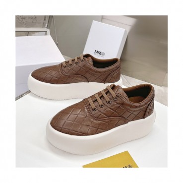 [귀여움 뿜뿜]Maison Margiela 2021 Women's Leather Sneakers,MMS0071 - 메종 마르지엘라 2021 여성용 레더 스니커즈,Size(225