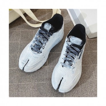 [모던한 디자인]Maison Margiela 2021 Women's Leather Sneakers,MMS0067 - 메종 마르지엘라 2021 여성용 레더 스니커즈,Size(225