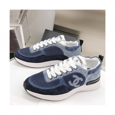 [올봄/여름 잇템]Chanel 2021 Women's Leather Sneakers,CHAS0596 - 샤넬 2021 여성용 레더 스니커즈,Size(225