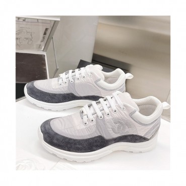 [올봄/여름 잇템]Chanel 2021 Women's Leather Sneakers,CHAS0593 - 샤넬 2021 여성용 레더 스니커즈,Size(225