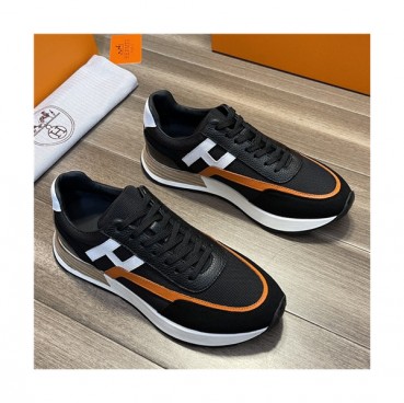 [매장판]Hermes 2021 Men's Leather Sneakers,HERS0431 - 에르메스 2021 남성용 레더 스니커즈,Size(240