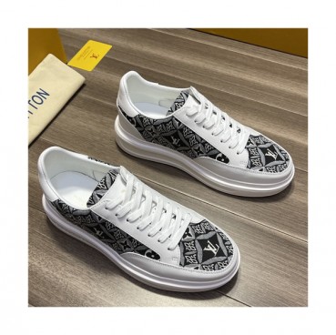 Louis Vuitton 2021 Men's Leathet Sneakers,LOUS1967 - 루이비통 2021 남성용 레더 스니커즈,Size(240