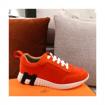 Hermes 2021 Men's Fabric Sneakers - 에르메스 2021 남성용 패브릭 스니커즈,Size(240