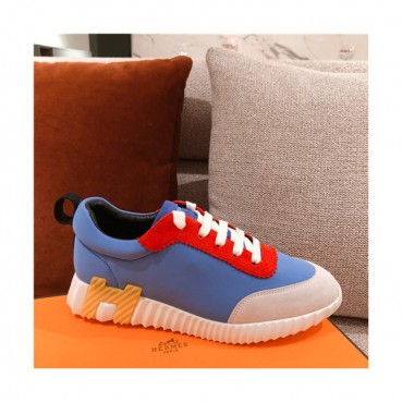 Hermes 2021 Men's Fabric Sneakers - 에르메스 2021 남성용 패브릭 스니커즈,Size(240