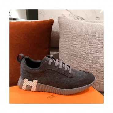 Hermes 2021 Men's Fabric Sneakers - 에르메스 2021 남성용 패브릭 스니커즈,Size(240