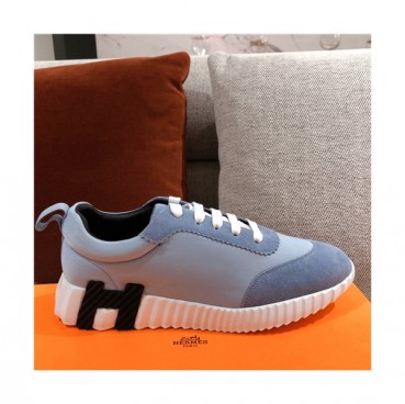 Hermes 2021 Men's Fabric Sneakers - 에르메스 2021 남성용 패브릭 스니커즈,Size(240