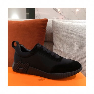 Hermes 2021 Men's Fabric Sneakers - 에르메스 2021 남성용 패브릭 스니커즈,Size(240