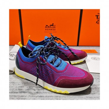 Hermes 2021 Men's Flyknit Sneakers - 에르메스 2021 남성용 플라이니트 스니커즈,Size(240