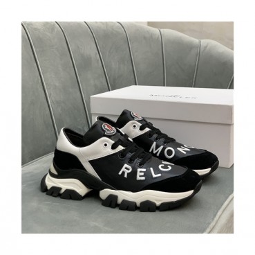 Moncler 2021 Men's Leather Sneakers - 몽클레어 2021 남성용 레더 스니커즈,Size(240