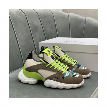 Moncler 2021 Men's Leather Sneakers - 몽클레어 2021 남성용 레더 스니커즈,Size(240