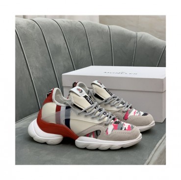 Moncler 2021 Men's Leather Sneakers - 몽클레어 2021 남성용 레더 스니커즈,Size(240