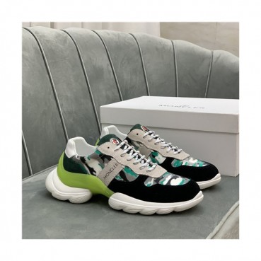 Moncler 2021 Men's Leather Sneakers - 몽클레어 2021 남성용 레더 스니커즈,Size(240
