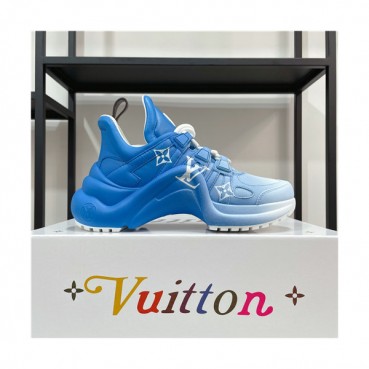Louis Vuitton 2021 Men's Leather Sneakers - 루이비통 2021 남성용 레더 스니커즈,Size(240