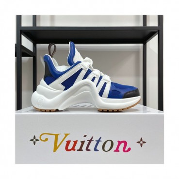 Louis Vuitton 2021 Men's Leather Sneakers - 루이비통 2021 남성용 레더 스니커즈,Size(240