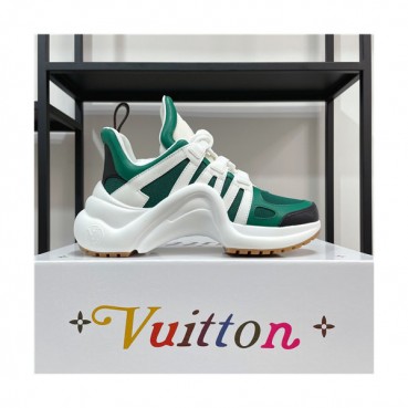 Louis Vuitton 2021 Men's Leather Sneakers - 루이비통 2021 남성용 레더 스니커즈,Size(240