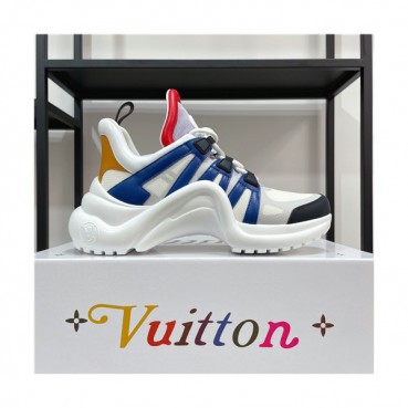 Louis Vuitton 2021 Men's Leather Sneakers - 루이비통 2021 남성용 레더 스니커즈,Size(240
