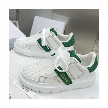 Dior 2021 Women's Leather Sneakers - 디올 2021 여성용 레더 스니커즈,Size(225