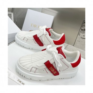 Dior 2021 Women's Leather Sneakers - 디올 2021 여성용 레더 스니커즈,Size(225