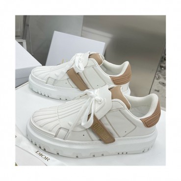 Dior 2021 Women's Leather Sneakers - 디올 2021 여성용 레더 스니커즈,Size(225