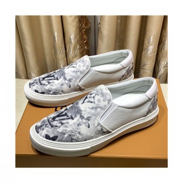 Louis Vuitton 2021 Men's Leather Sneakers - 루이비통 2021 남성용 레더 스니커즈,Size(240