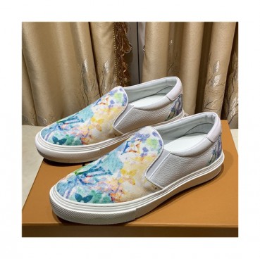 Louis Vuitton 2021 Men's Leather Sneakers - 루이비통 2021 남성용 레더 스니커즈,Size(240