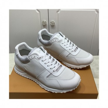 Louis Vuitton 2021 Men's Leather Sneakers - 루이비통 2021 남성용 레더 스니커즈,Size(240