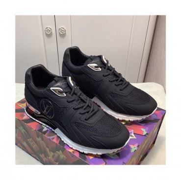 Louis Vuitton 2021 Men's Leather Sneakers - 루이비통 2021 남성용 레더 스니커즈,Size(240