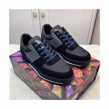 Louis Vuitton 2021 Men's Leather Sneakers - 루이비통 2021 남성용 레더 스니커즈,Size(240