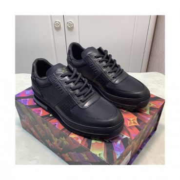 Louis Vuitton 2021 Men's Leather Sneakers - 루이비통 2021 남성용 레더 스니커즈,Size(240