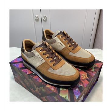 Louis Vuitton 2021 Men's Leather Sneakers - 루이비통 2021 남성용 레더 스니커즈,Size(240