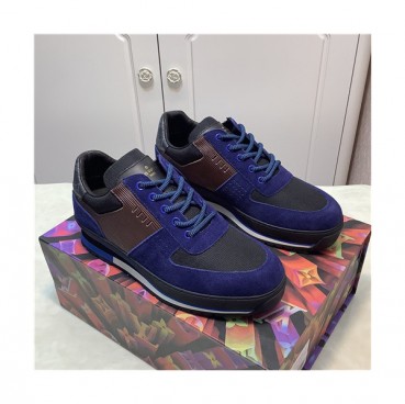 Louis Vuitton 2021 Men's Leather Sneakers - 루이비통 2021 남성용 레더 스니커즈,Size(240