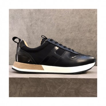 Hermes 2021 Men's Leather Sneakers - 에르메스 2021 남성용 레더 스니커즈,Size(240