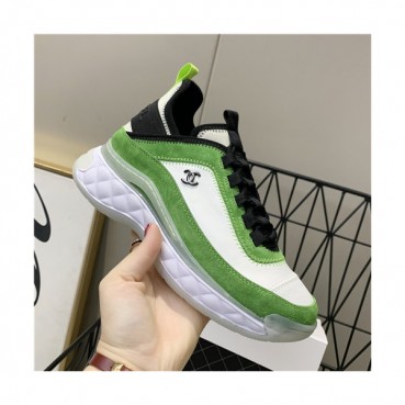 Chanel 2021 Women's Leather Sneakers - 샤넬 2021 여성용 레더 스니커즈,Size?(225